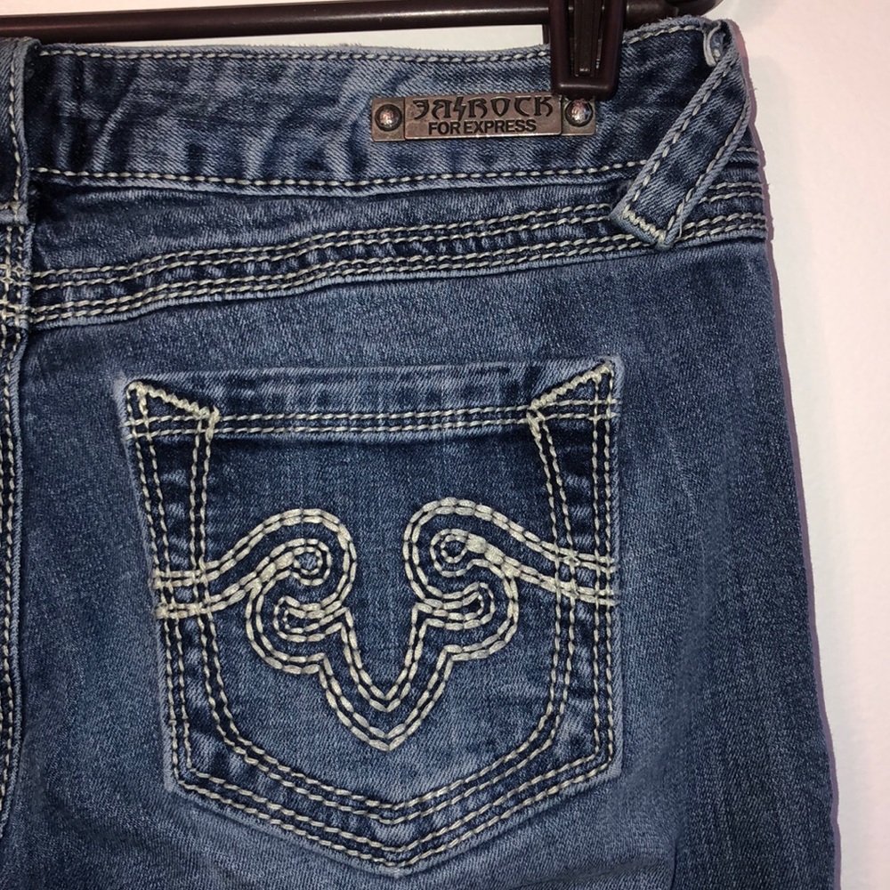 EXPRESS BE ROCK BOOTCUT JEANS - Picture 4 of 4